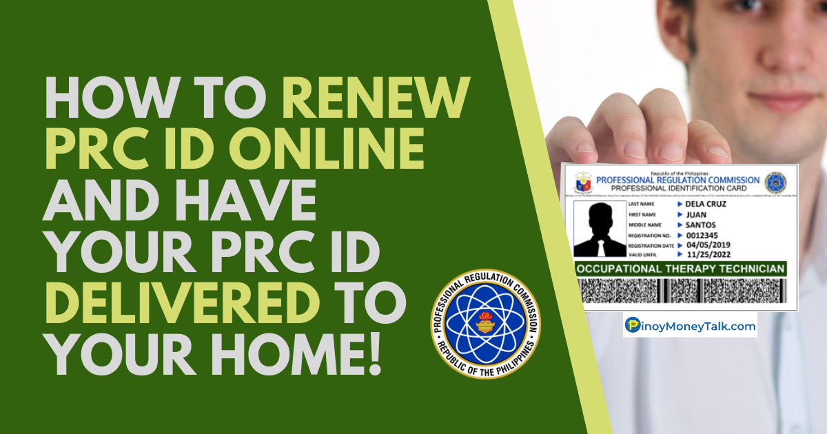 How to Renew PRC ID Online during COVID19 Pandemic » Pinoy Money Talk