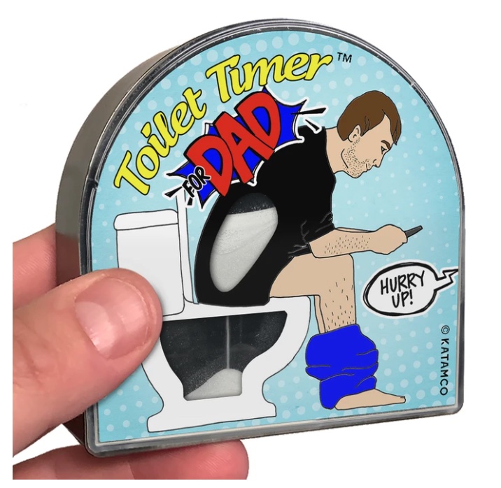Toilet Timer Gag Gift